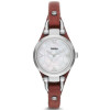 Bracelet de montre Fossil ES3416 Cuir Rouge 8mm